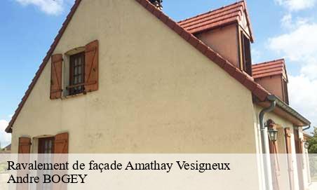 Ravalement de façade  amathay-vesigneux-25330 Andre BOGEY