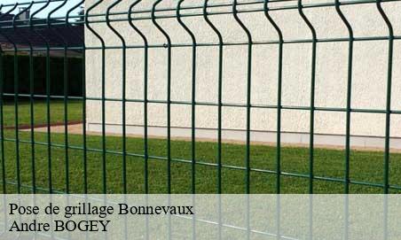 Pose de grillage  bonnevaux-25560 Andre BOGEY